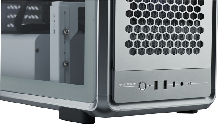 Cooler Master MasterFrame 600 Zilver detail