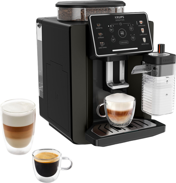 Krups Sensation Milk M50 EA9129 linkerkant