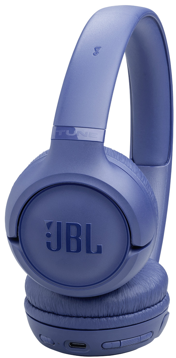 JBL Tune 530BT Blauw linkerkant