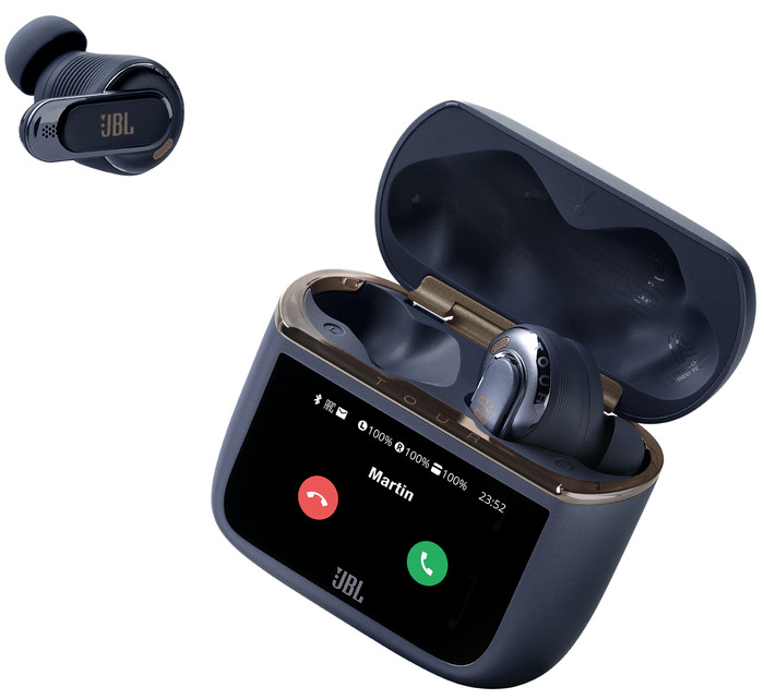 JBL Tour Pro 3 TWS Bleu avant