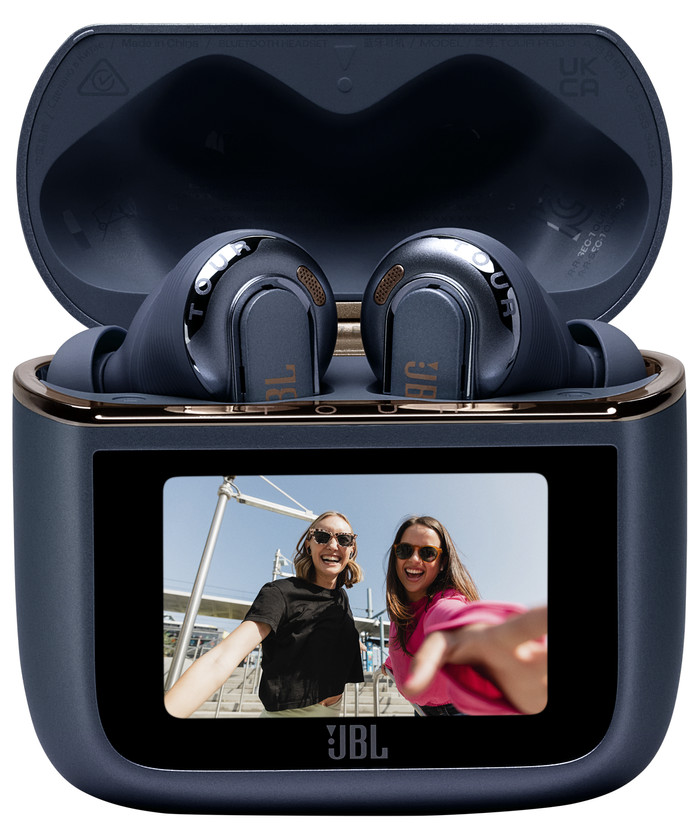 JBL Tour Pro 3 TWS Bleu avant