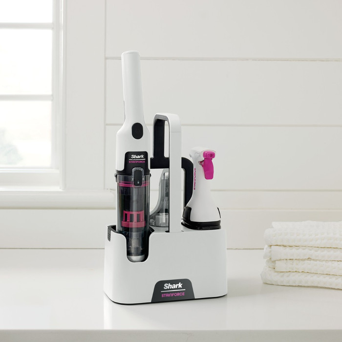 Shark StainForce HX100EUT product in gebruik
