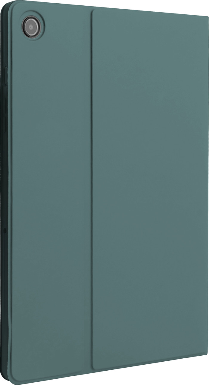 BlueBuilt Samsung Galaxy Tab A11 Plus Book Case Groen linkerkant