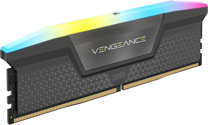 CORSAIR Vengeance RGB 32 Go (2 x 16 Go) DDR5 DIMM 6000 MT/s CL38 côté droit