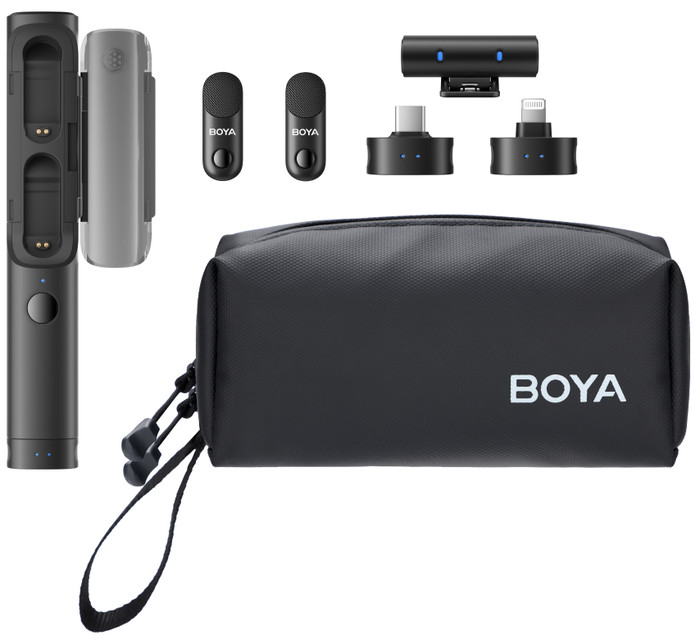 Boya Magic 02 pour USB-C, Lightning & 3,5 mm Main Image