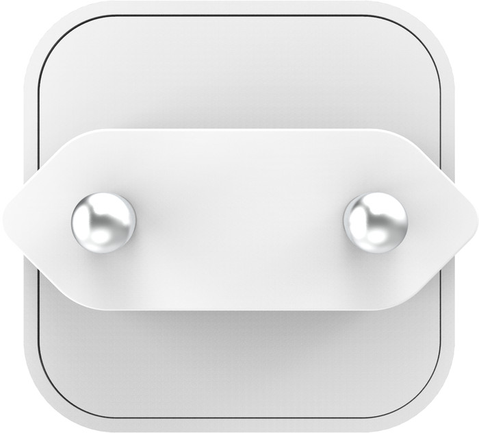 BlueBuilt Chargeur Power Delivery avec 2 Ports USB-C 65 W Blanc avant