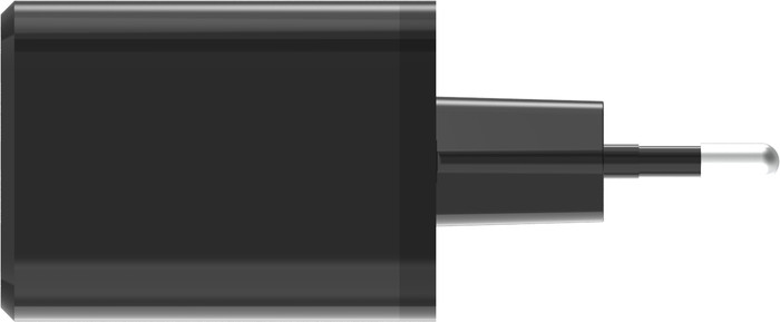 BlueBuilt Chargeur Power Delivery + Quick Charge avec 3 Ports USB 65 W Noir côté gauche