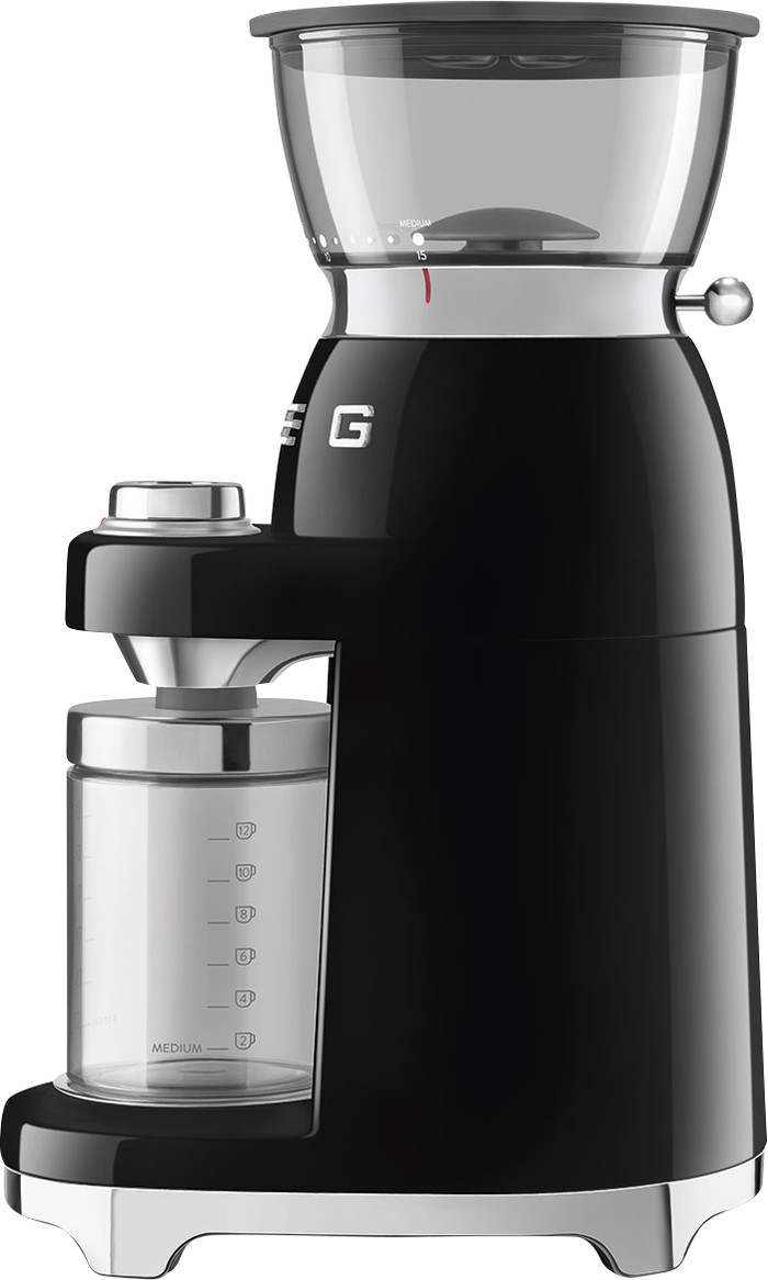 SMEG CGF03BLUE Noir côté droit