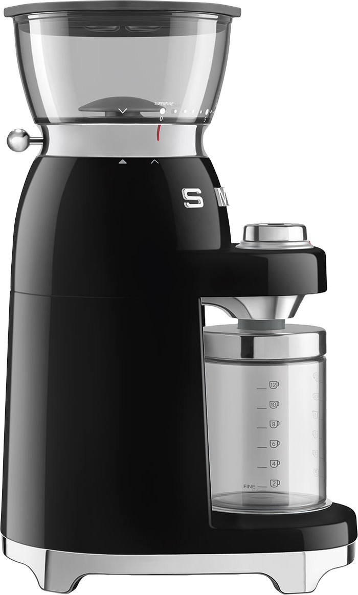 SMEG CGF03BLUE Noir côté gauche