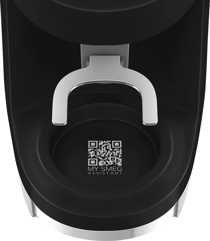 SMEG CGF03BLUE Noir détail