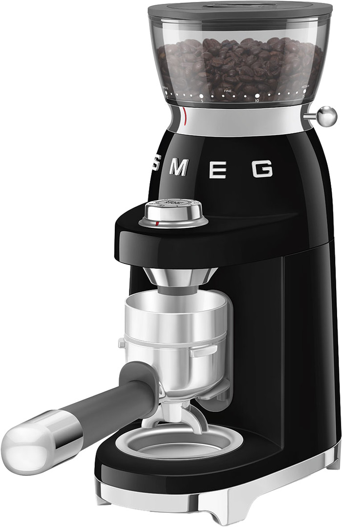 SMEG CGF03BLUE Noir côté droit