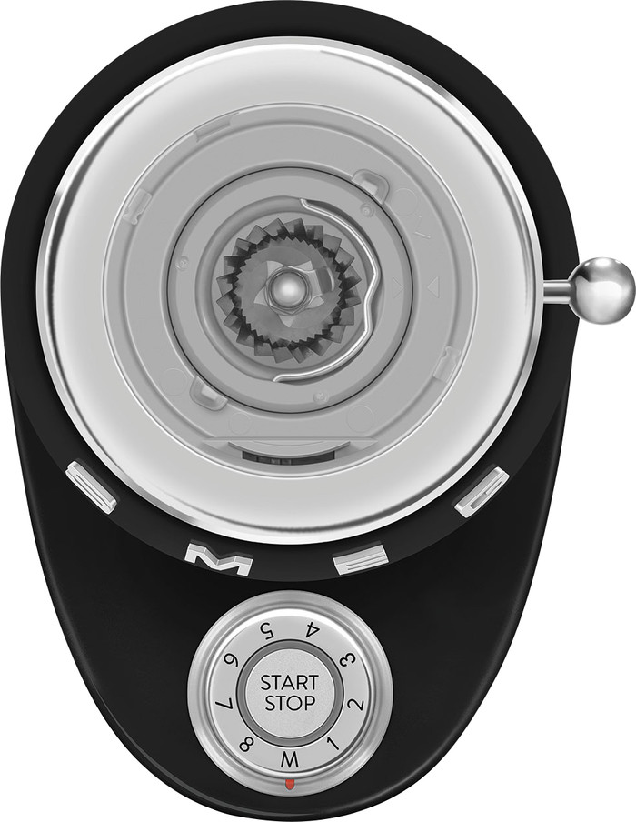 SMEG CGF03BLUE Noir détail