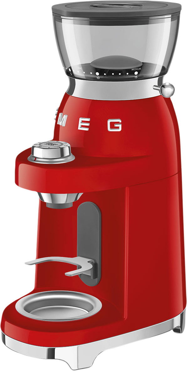 SMEG CGF03RDEU Rouge côté droit