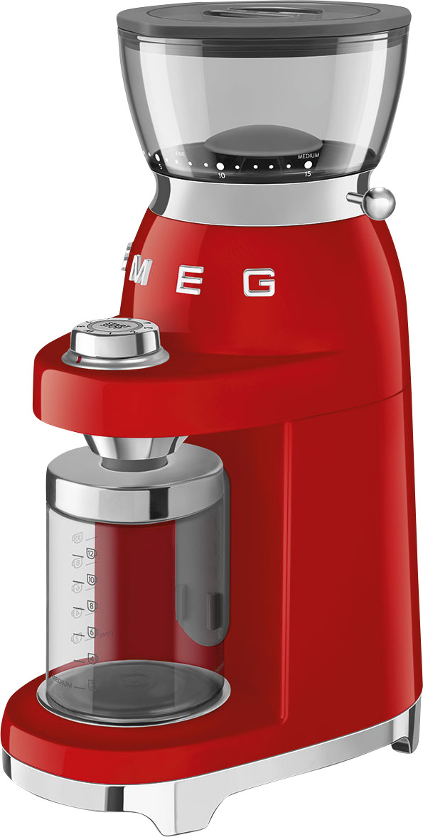SMEG CGF03RDEU Rouge côté droit