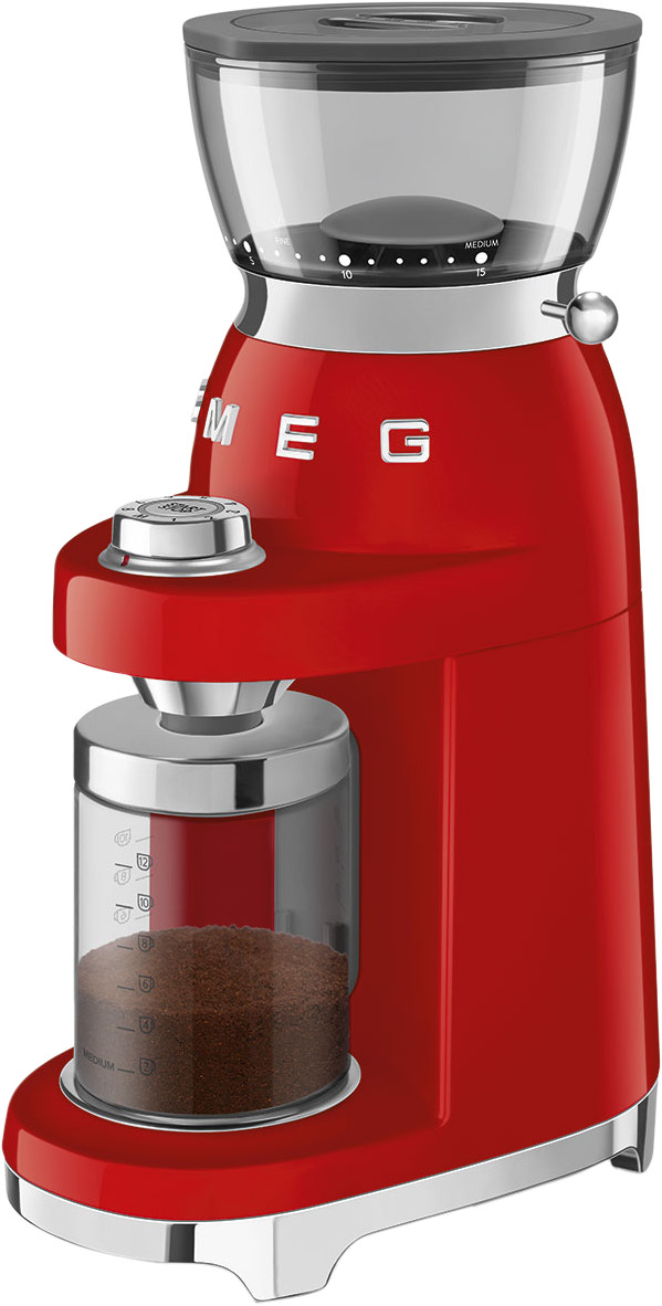 SMEG CGF03RDEU Rouge côté droit