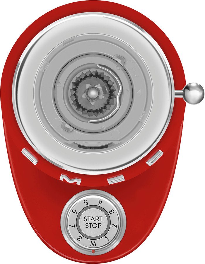 SMEG CGF03RDEU Rouge détail