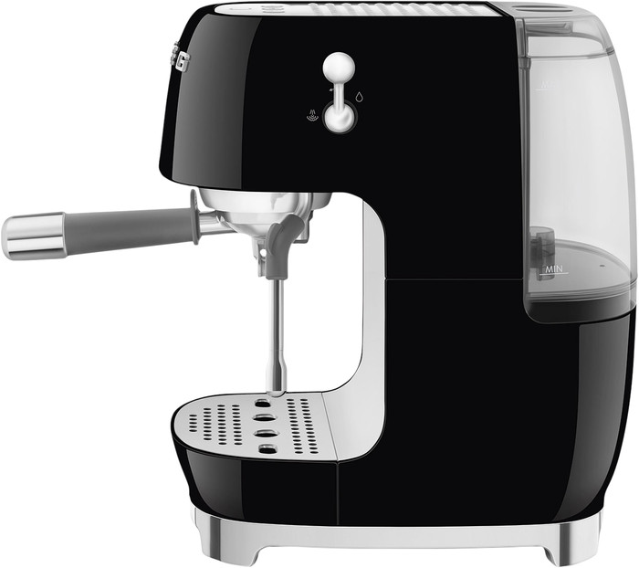 SMEG ECF03BLEU Noir côté droit