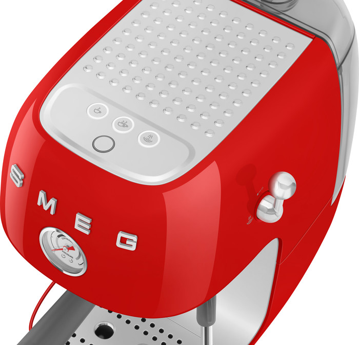 SMEG ECF03RDEU Rouge détail