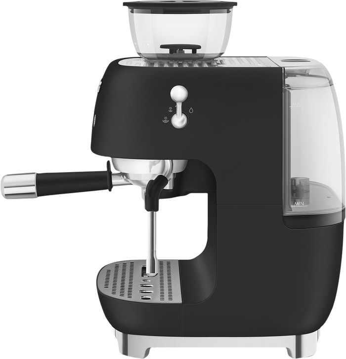 SMEG EGF03BLMEU Noir Mat côté droit