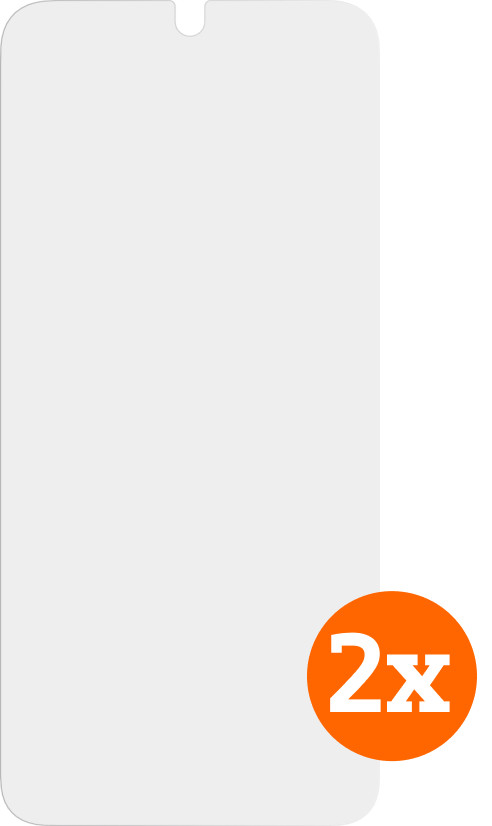 BlueBuilt Samsung Galaxy A16 4G/5G Screenprotector Glas Duo Pack Main Image