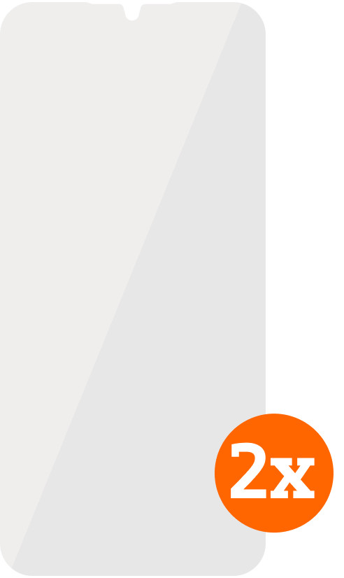 BlueBuilt Samsung Galaxy A26 Screenprotector Glas Duo Pack Main Image