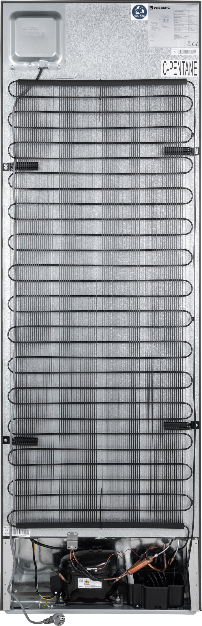 Wisberg WBVR185NFCB achterkant