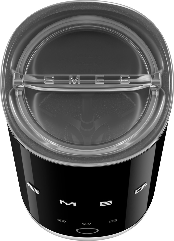 SMEG MFF02BLEU Noir dessus