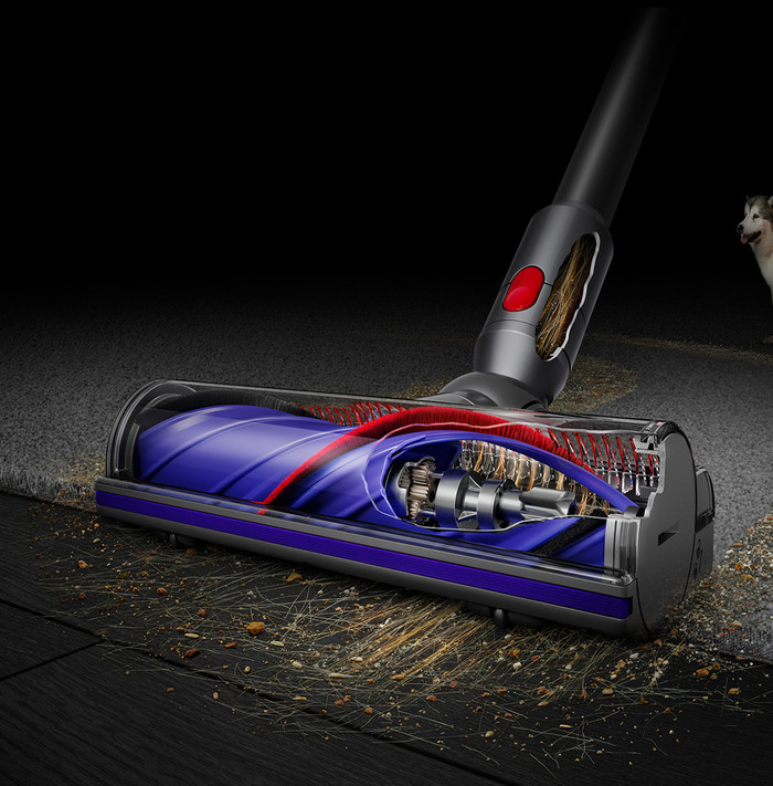 Dyson Cyclone V10 Submarine product in gebruik