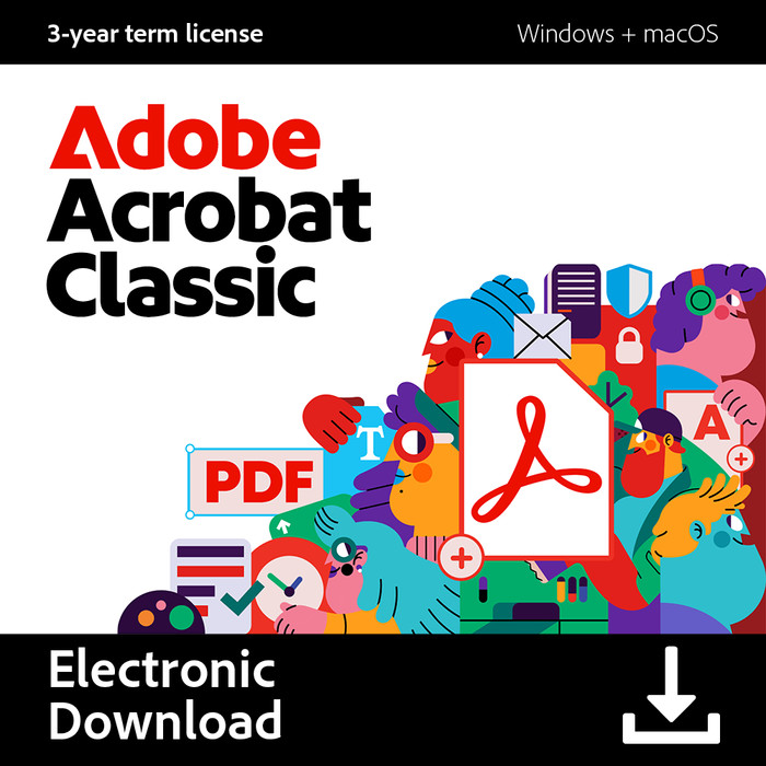 Adobe Acrobat Classic 3 Jaar - Digitaal Main Image