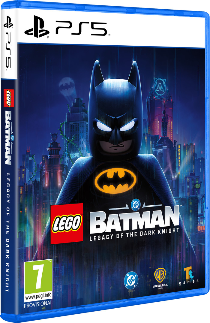 LEGO Batman : l'Héritage du Chevalier Noir PS5 emballage