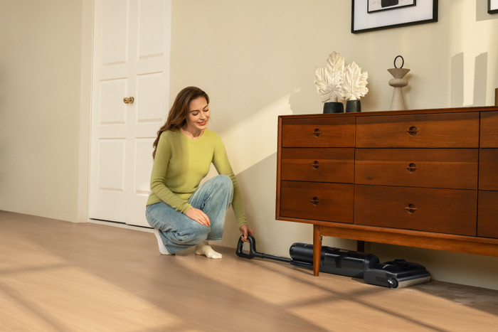 Tineco S7 Stretch product in gebruik