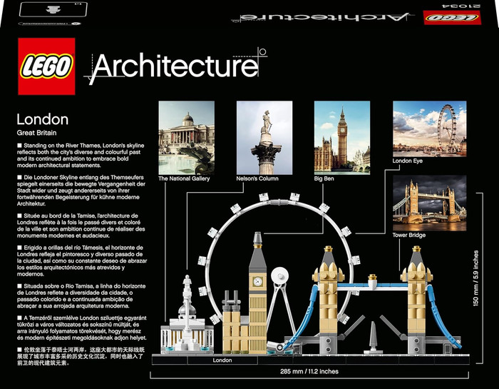 LEGO Architecture London 21034 packaging