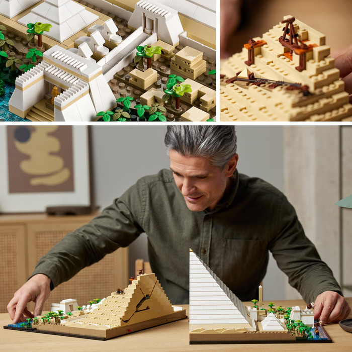 LEGO Architecture - La Grande Pyramide de Gizeh 21058 produit à l'usage