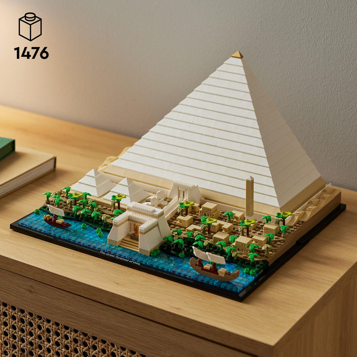 LEGO Architecture - La Grande Pyramide de Gizeh 21058 produit à l'usage