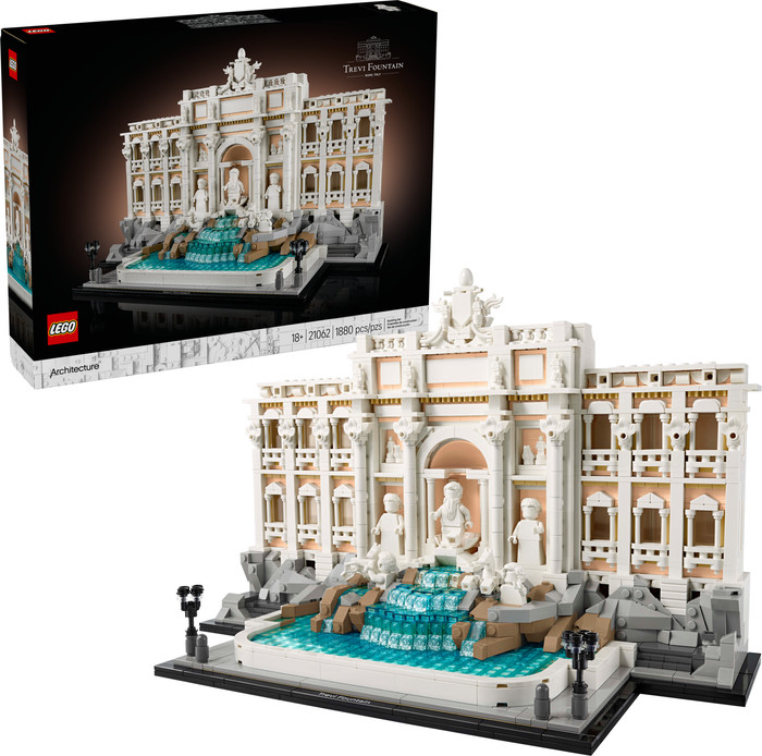 LEGO Architecture Trevi Fountain 21062 right side