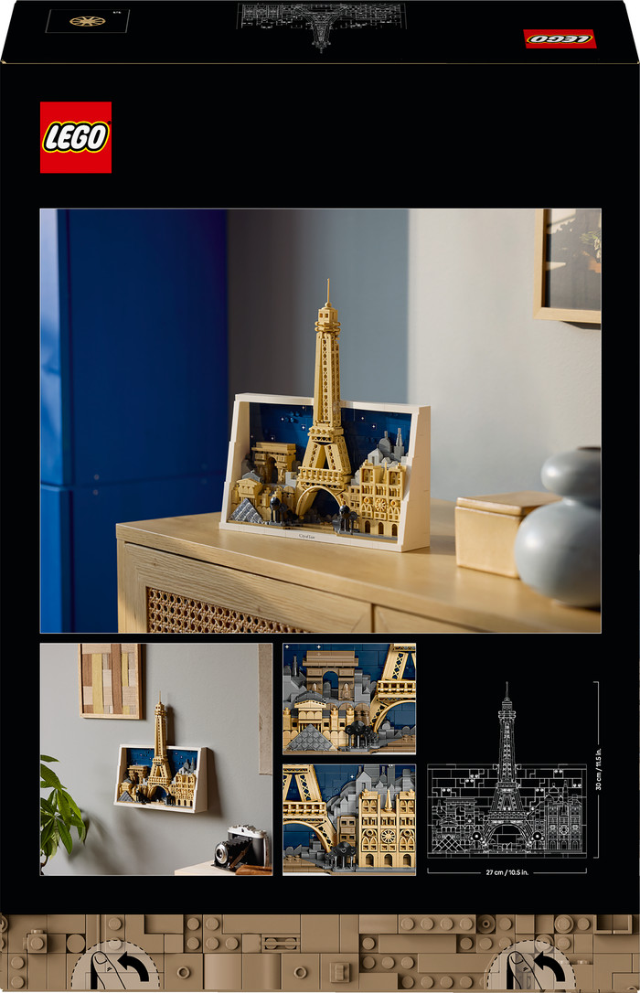 LEGO Architecture Parijs Stad van de Liefde 21064 verpakking