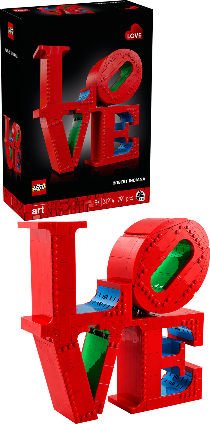 LEGO Art LOVE 31214 rechterkant