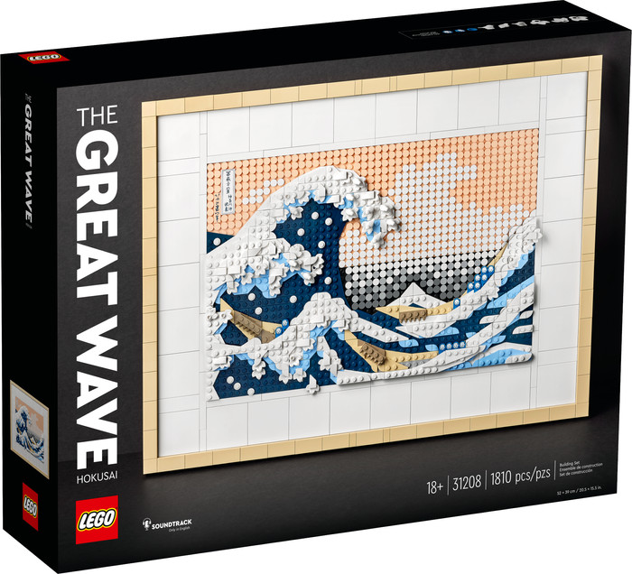 LEGO Art - Hokusai ¿ La Grande Vague 31208 emballage