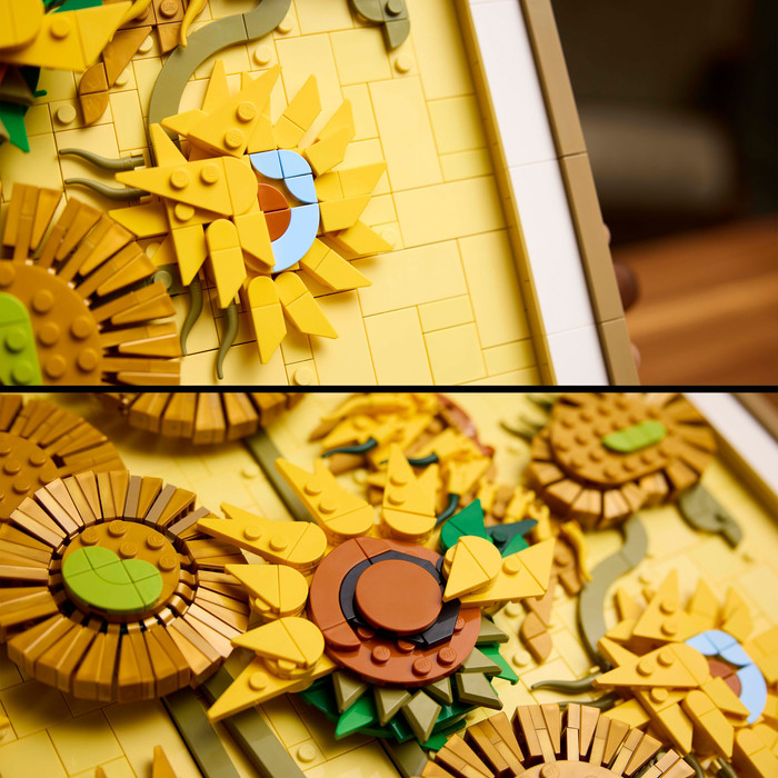 LEGO Art - Vincent van Gogh - Les Tournesols 31215 produit à l'usage