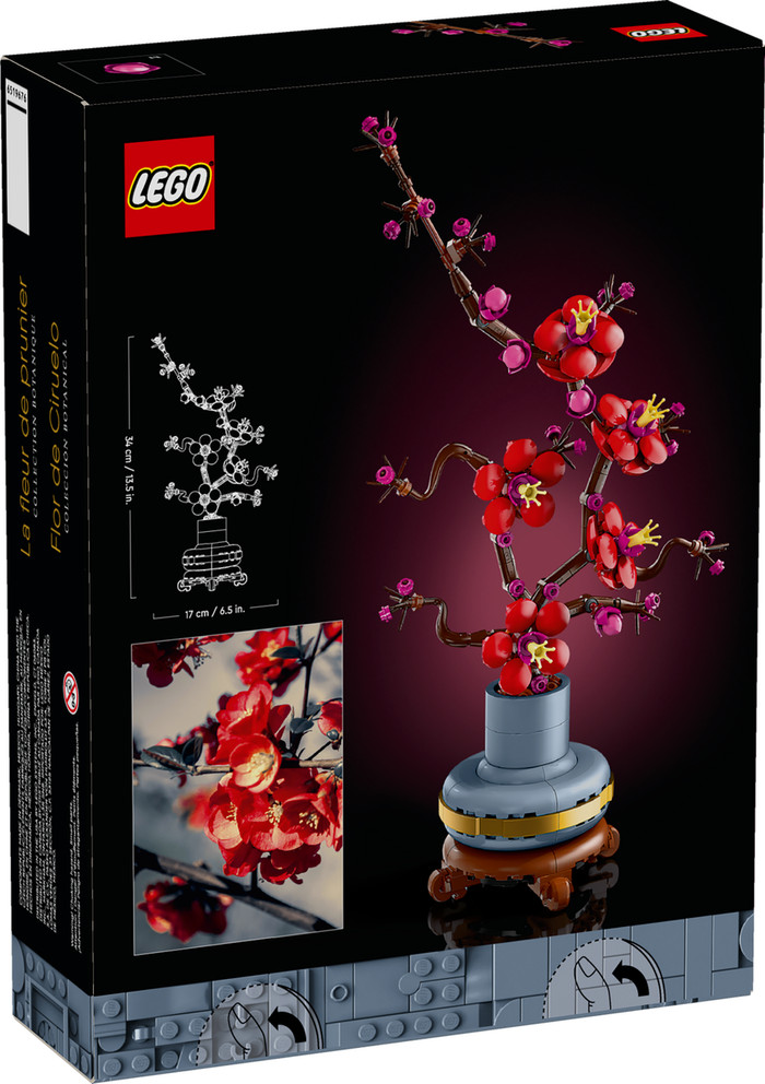 LEGO Botanicals Japanese Plum Blossom 10369 packaging