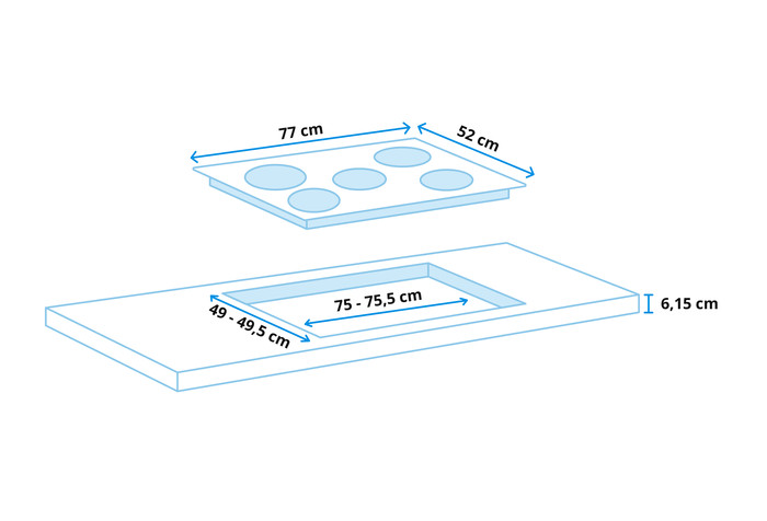Wisberg WBBC577FZF2 visual Coolblue 1