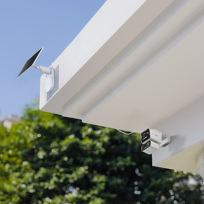 TP-Link Tapo C645D Solar Kit product in gebruik