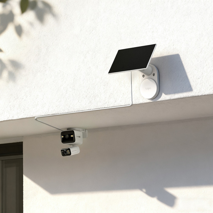 TP-Link Tapo C645D Solar Kit product in gebruik