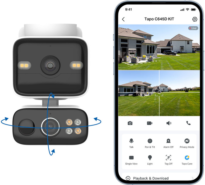 TP-Link Tapo C645D Solar Kit detail
