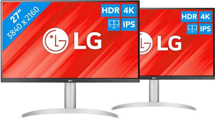 LG 27UP83AK-W Duo Pack Main Image