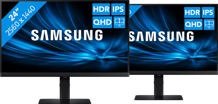 Samsung LS24D600UAUXEN Duo Pack Main Image
