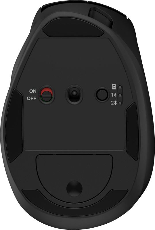 HP Souris Ergonomique Inclinable 720M Noir dessous
