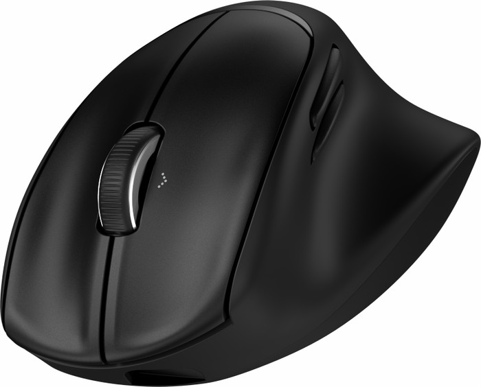 HP Souris Ergonomique Inclinable 720M Noir côté gauche