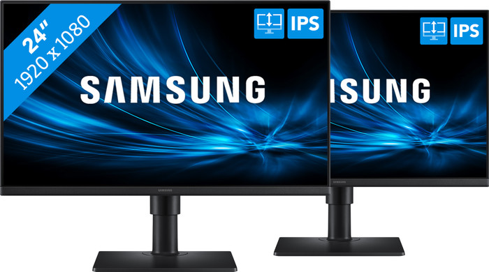 Samsung Essential S4 LS24D402GAUXEN Duo Pack Main Image