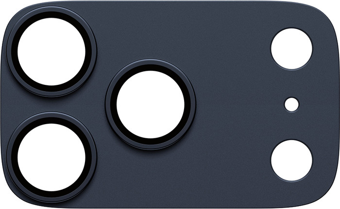 PanzerGlass Fender Apple iPhone 17 Pro Camera Lens Protector Glas Blauw detail